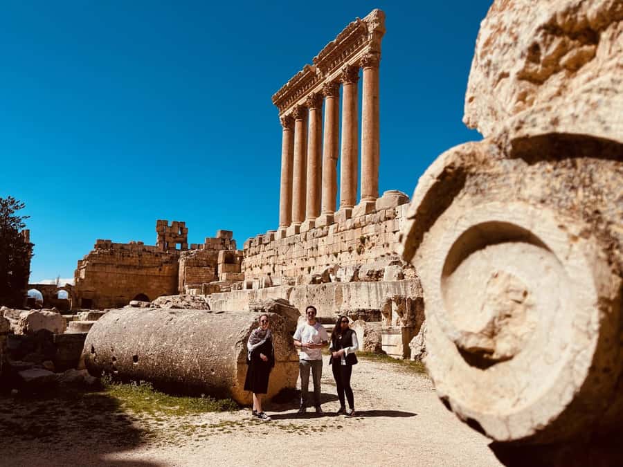 Baalbek Temples & Ksara Caves w/pick-up & multilingual guide - Zahle and the Lebanese brunch break