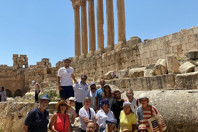 Lebanon tour Baalbek ruins & Ksara w/pick-up, lunch,guide+entries - What the $130 price really covers