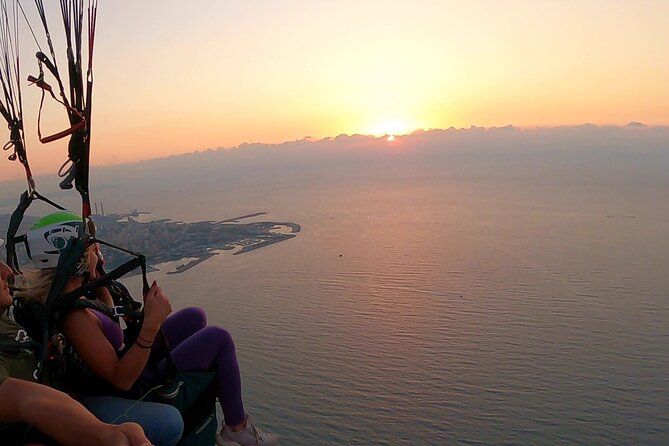 Paragliding activity in Lebanon - From Harissa to the Mediterranean coast