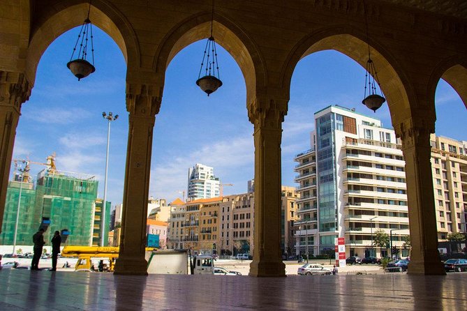 Private Beirut City Tour with Boat Ride at Raouche Rock - Downtown combines Roman ruins, churches, and modern shopping