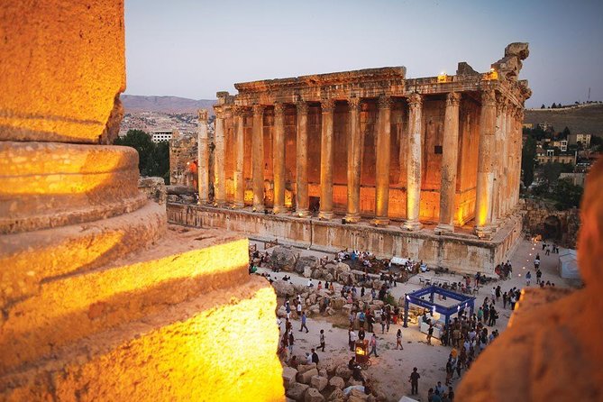 PRIVATE Tour of Baalbek Temples, Umayyad Anjar & Ksara Winery - Baalbek: two hours among huge Roman temples