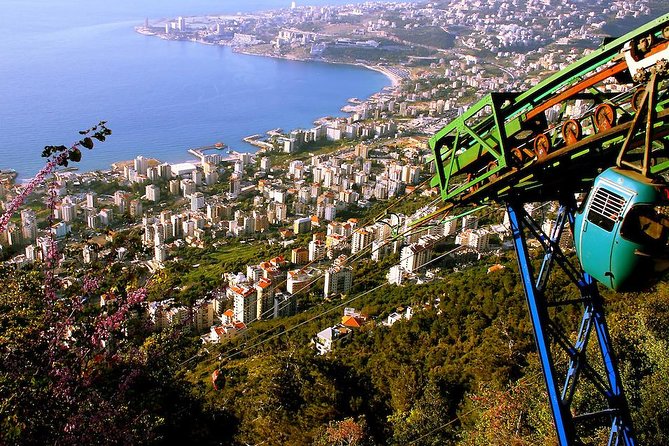 PRIVATE tour to Jeita Grottos, Harissa Shrine & Byblos City - Harissa and the view over Jounieh Bay