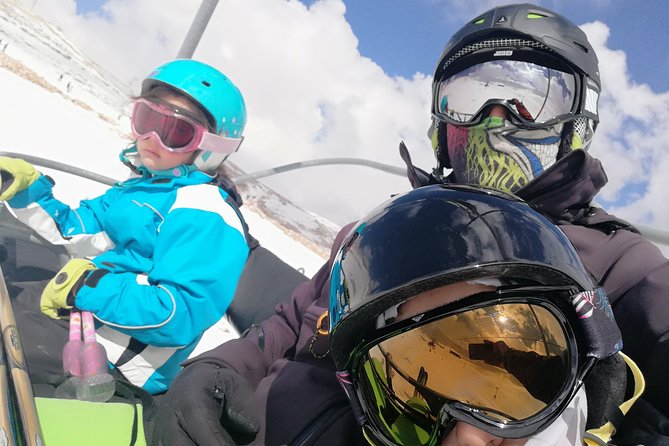 Skiing with LESA - Arriving at Mzaar Kfardebian